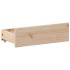 Cama con cabecero sin colchón madera maciza de pino 140x190