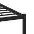 Estructura cama con cabecero sin colchón marrón roble