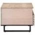 Mesa de centro de madera maciza de mango 80x55x40