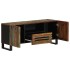 Mueble de TV madera maciza de acacia 100x34x46