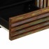Mueble de TV madera maciza de acacia 100x34x46