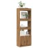 Aparador alto madera de ingeniería roble artesanal 63x33x180