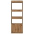Aparador alto madera de ingeniería roble artesanal 63x33x180