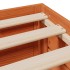 Cama sin colchón con cajones madera de pino marrón 90x190