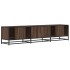 Mueble para TV madera de ingeniería roble marrón 180x35x41
