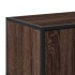 Mueble para TV madera de ingeniería roble marrón 180x35x41
