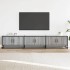 Mueble para TV madera de ingeniería gris Sonoma 210x35x41
