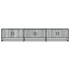 Mueble para TV madera de ingeniería gris Sonoma 210x35x41