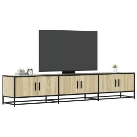 Mueble para TV madera de ingeniería roble Sonoma 210x35x41