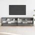 Mueble de TV madera de ingeniería gris Sonoma 180,5x40x46