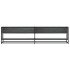 Mueble de TV madera de ingeniería gris Sonoma 180,5x40x46