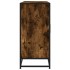 Aparador madera de ingeniería roble ahumado 134x35x76