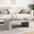 Mesa de centro con Infinity LED gris Sonoma 90x50x30