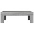 Mesa de centro con Infinity LED gris Sonoma 90x50x30