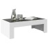 Mesa de centro con Infinity LED blanco 90x50x30