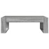 Mesa de centro con Infinity LED gris Sonoma 90x53x30