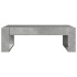 Mesa de centro con Infinity LED gris hormigón 90x53x30