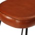 Set de mesa alta y taburetes 3 pzas madera maciza mango y