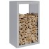 Leñero acero galvanizado 60x40x100