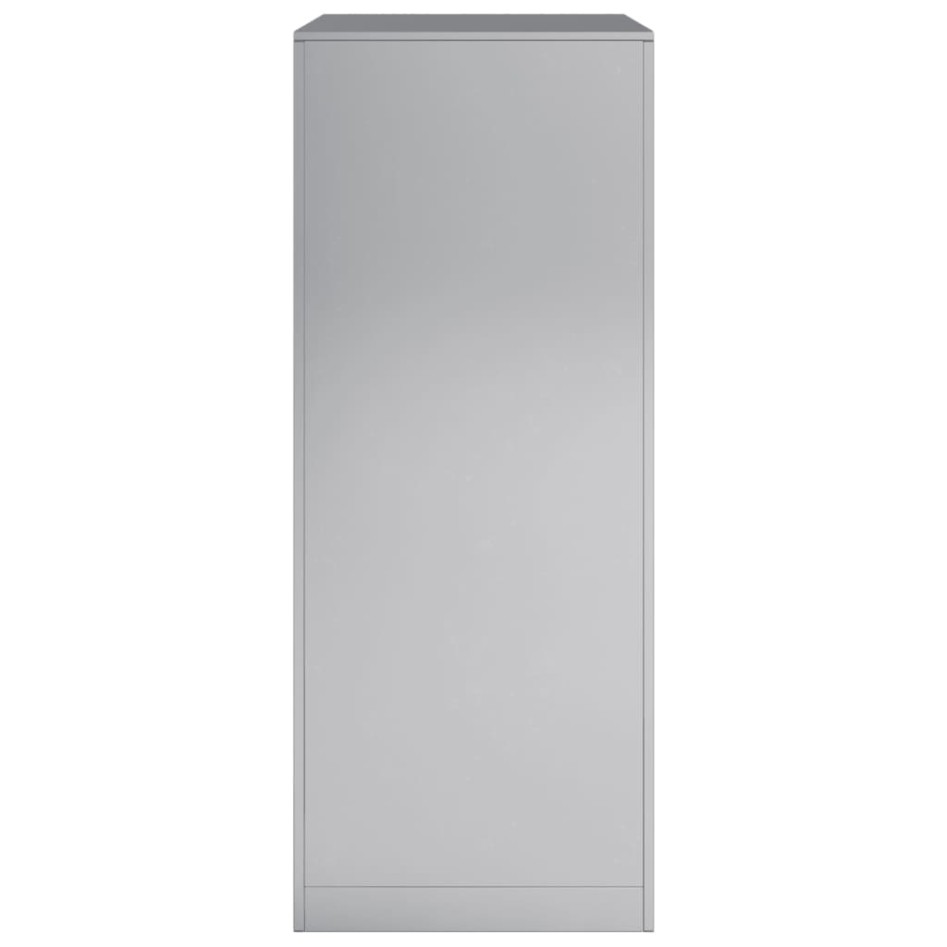 Leñero acero galvanizado 60x40x100