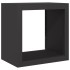 Leñero de acero negro 60x40x60