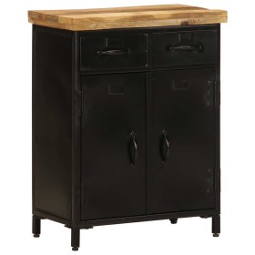 Aparador de madera maciza de mango 55x30x71