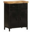 Aparador de madera maciza de mango 55x30x71 cm