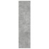Armario de madera de ingeniería gris hormigón 30x50x200