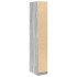 Armario de madera de ingeniería gris Sonoma 30x50x200