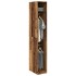 Armario de madera de ingeniería madera envejecida 30x50x200