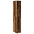 Armario de madera de ingeniería madera envejecida 30x50x200