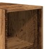 Armario de madera de ingeniería madera envejecida 30x50x200