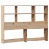 Cama con estantería sin colchón madera maciza de pino