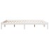 Cama extralarga sin colchón madera maciza pino blanca