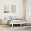 Cama extralarga sin colchón madera maciza pino blanco 160x220cm