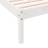 Cama extralarga sin colchón madera maciza pino blanco
