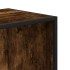 Estantería madera y metal roble ahumado 97,5x33x107,5