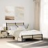Estructura de cama sin colchón madera roble Sonoma 120x200