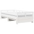 Sofá cama nido con colchones madera maciza pino blanca