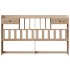 Cabecero de cama con almacenaje madera maciza de pino 200