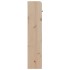 Cabecero de cama con almacenaje madera maciza de pino 200