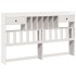 Cabecero de cama almacenaje madera maciza pino blanco 180