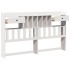 Cabecero de cama almacenaje madera maciza pino blanco 180