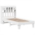 Estructura cama sin colchón madera maciza pino blanca