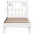 Estructura cama sin colchón madera maciza pino blanca