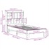 Estructura cama sin colchón madera maciza pino blanca