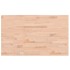 Banco de trabajo rectangular madera maciza roble 100x60x81,5