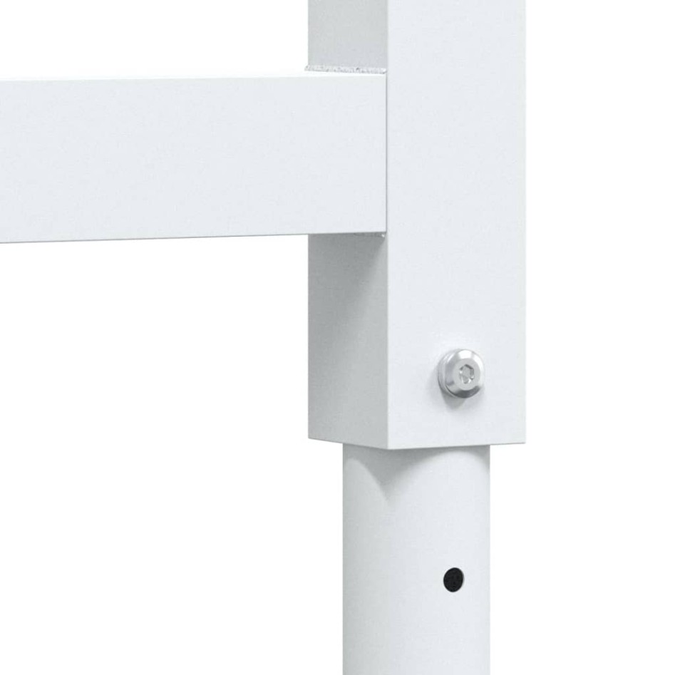 Banco de trabajo rectangular madera maciza 100x60x(71,5-98)