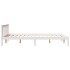 Cama extralarga sin colchón madera maciza pino blanca