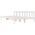 Cama extralarga sin colchón madera maciza pino blanca